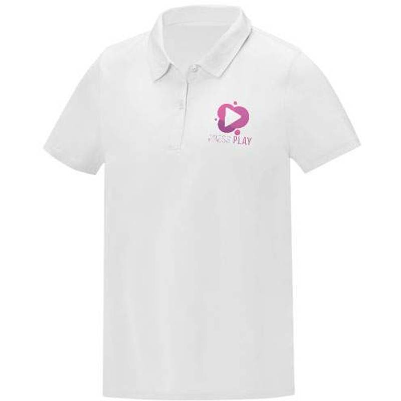 Deimos dámske polo cool fit s krátkym rukávom, biela, XS Deimos dámske polo cool fit s krátkym rukávom, biela, XS