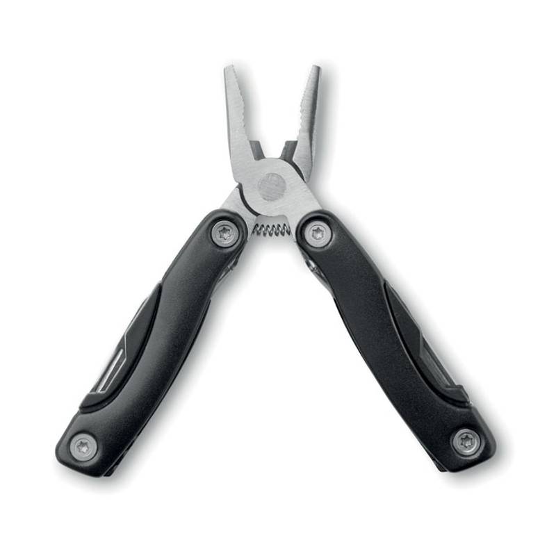 Skladacie multifunkčné náradie s kliešťami, 9 funkcií, modrá Skladacie multifunkčné náradie s kliešťami, 9 funkcií, modrá