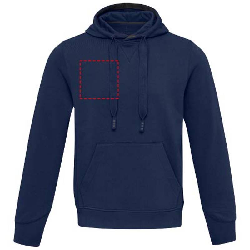 Unisex mikina s kapucí Laguna, modrá námořnická, XS Unisex mikina s kapucí Laguna, modrá námořnická, XS