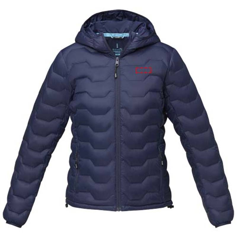 Dámská zateplená bunda Petalite z GRS recyklovaných materiálů, modrá námořnická, XS Dámská zateplená bunda Petalite z GRS recyklovaných materiálů, modrá námořnická, XS