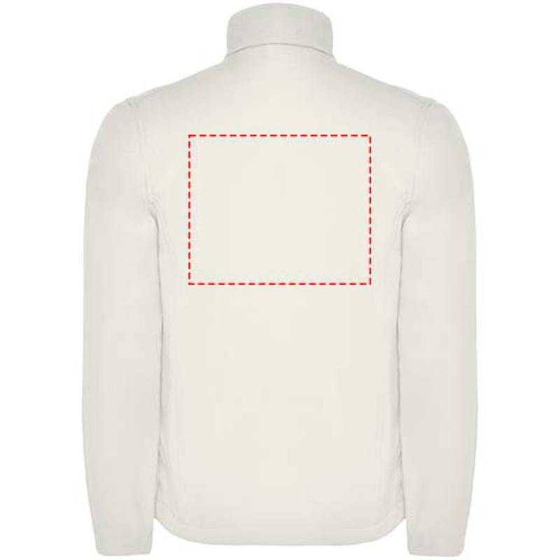 Antartida pánska softshellová bunda, biela Pearl, S Antartida pánska softshellová bunda, biela Pearl, S