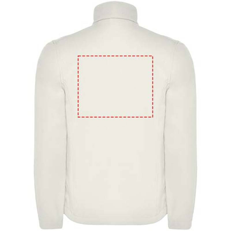 Antartida pánska softshellová bunda, biela Pearl, S Antartida pánska softshellová bunda, biela Pearl, S