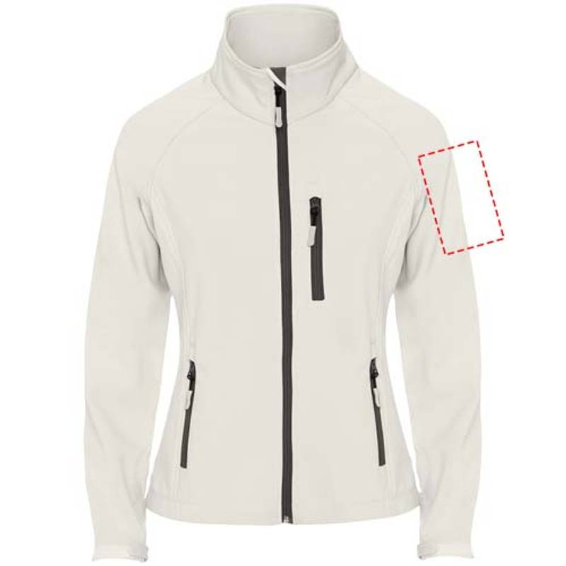 Antartida dámska softshellová bunda, biela Pearl, S Antartida dámska softshellová bunda, biela Pearl, S