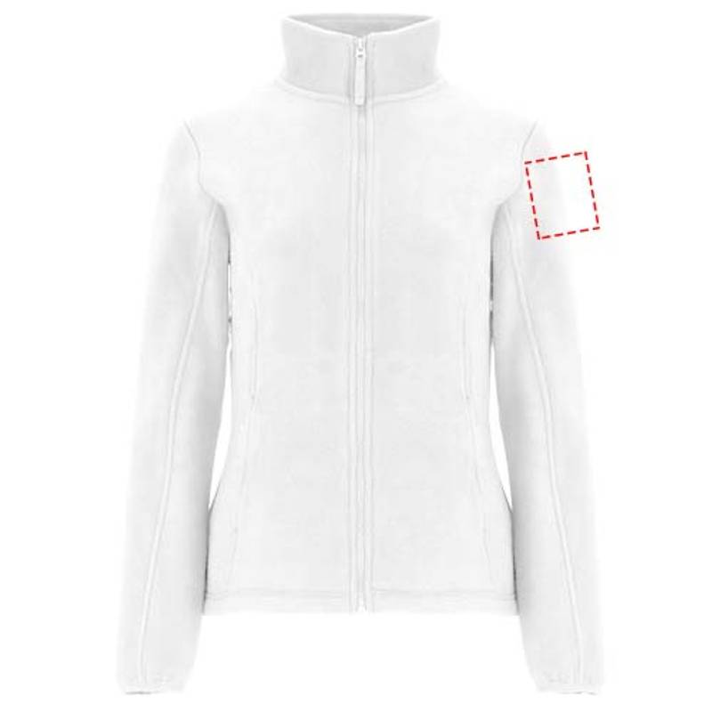 Artic dámská fleecová celorozepínací bunda, bílá, S Artic dámská fleecová celorozepínací bunda, bílá, S