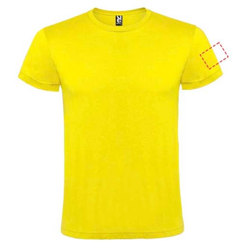 Atomic unisex tričko s krátkym rukávom, biela, 5XL Atomic unisex tričko s krátkym rukávom, biela, 5XL