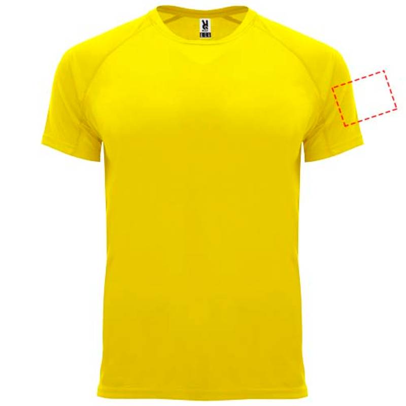 Bahrain dětské sportovní tričko s krátkým rukávem, Žlutá, 4 Bahrain dětské sportovní tričko s krátkým rukávem, Žlutá, 4