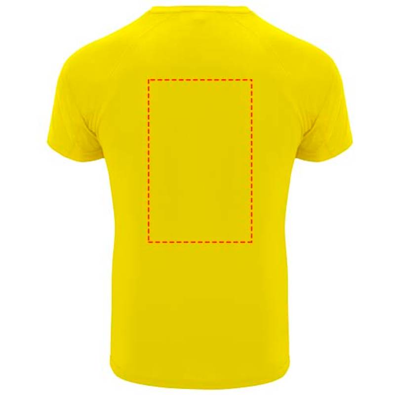 Bahrain dětské sportovní tričko s krátkým rukávem, Žlutá, 4 Bahrain dětské sportovní tričko s krátkým rukávem, Žlutá, 4