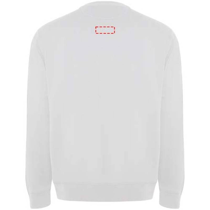 Batian unisex svetr s výstřihem crewneck, bílá, XS Batian unisex svetr s výstřihem crewneck, bílá, XS