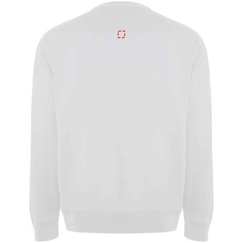 Batian unisex svetr s výstřihem crewneck, bílá, XS Batian unisex svetr s výstřihem crewneck, bílá, XS