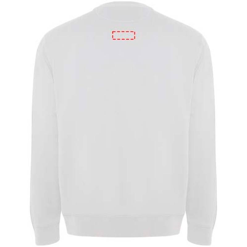 Batian unisex svetr s výstřihem crewneck, bílá, XS Batian unisex svetr s výstřihem crewneck, bílá, XS