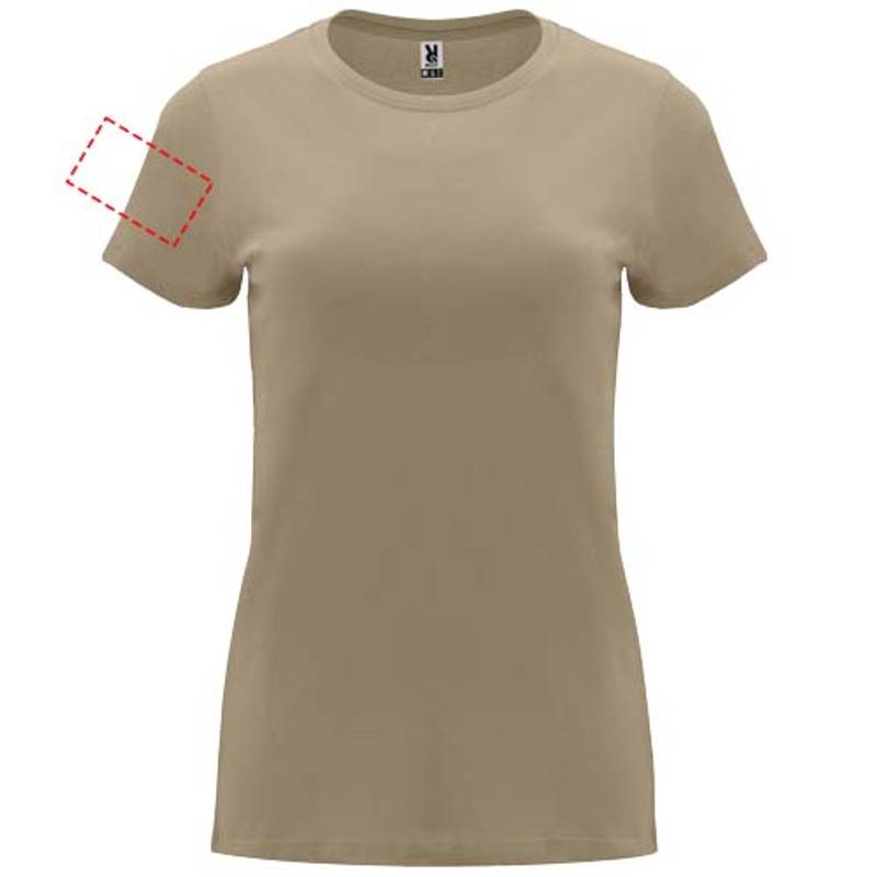 Capri dámske tričko s krátkym rukávom, biela, S Capri dámske tričko s krátkym rukávom, biela, S