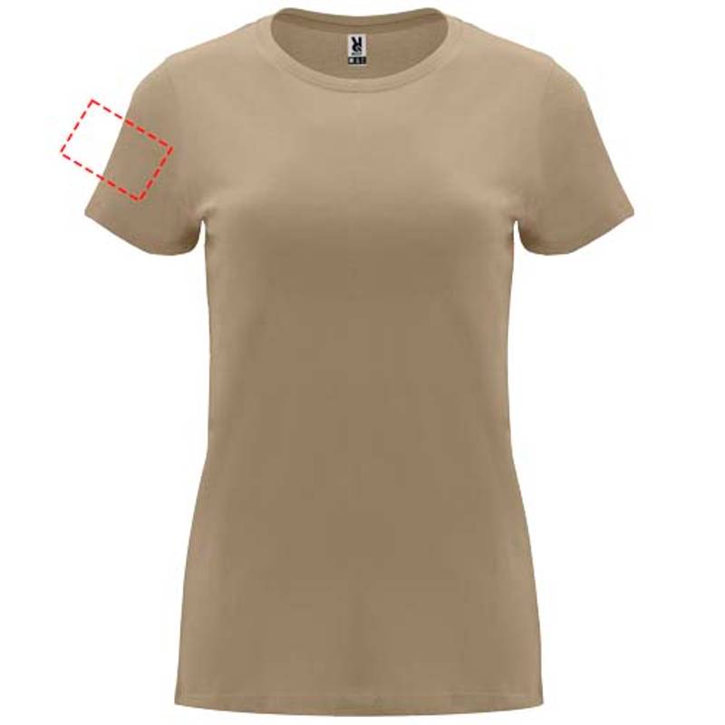 Capri dámske tričko s krátkym rukávom, biela, S Capri dámske tričko s krátkym rukávom, biela, S