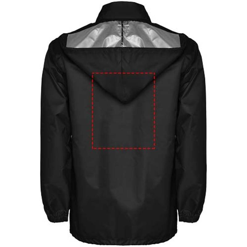 Escocia unisex nepromokavá bunda, čierna, S Escocia unisex nepromokavá bunda, čierna, S