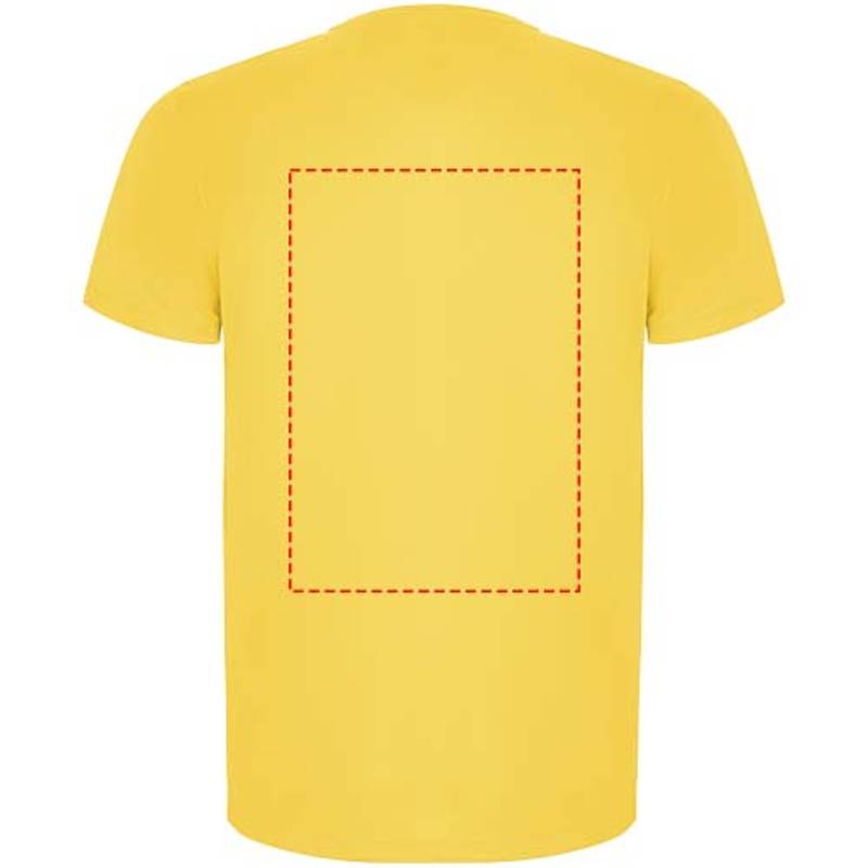 Imola pánské sportovní tričko s krátkým rukávem, Žlutá, S Imola pánské sportovní tričko s krátkým rukávem, Žlutá, S