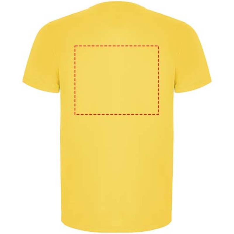 Imola pánské sportovní tričko s krátkým rukávem, Žlutá, S Imola pánské sportovní tričko s krátkým rukávem, Žlutá, S