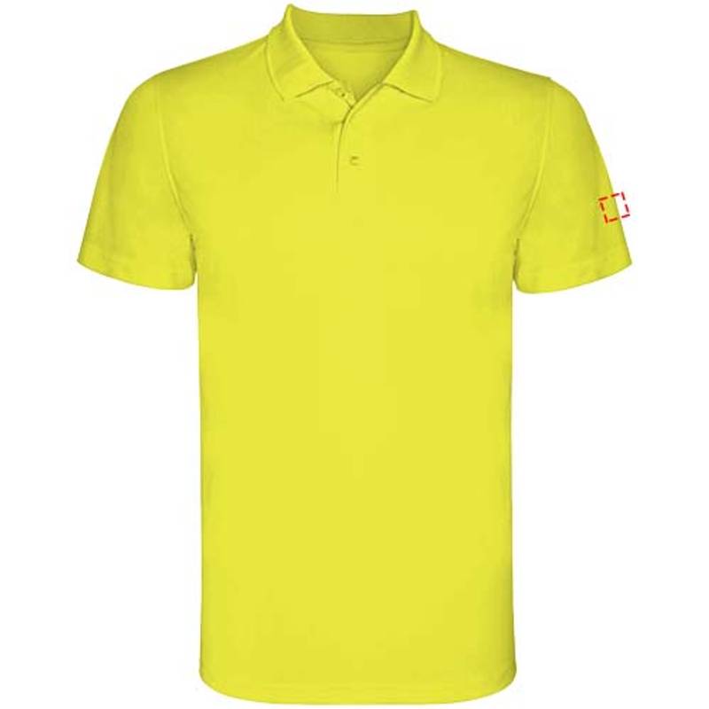 Monzha detská športová polokošeľa s krátkym rukávom, žltá Fluor, 4 Monzha detská športová polokošeľa s krátkym rukávom, žltá Fluor, 4