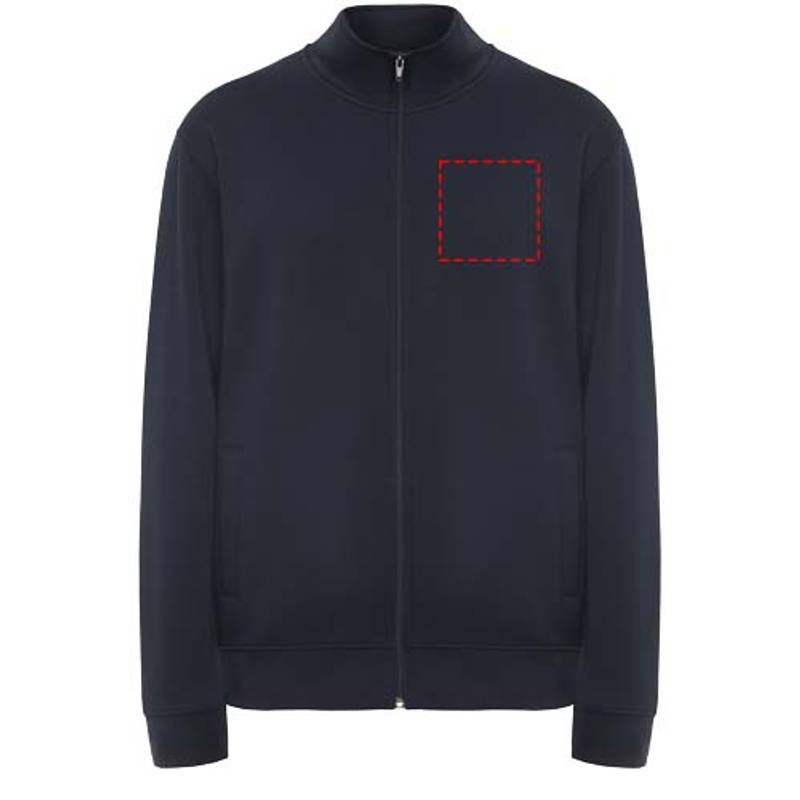 Ulan unisex celorozepínací svetr, modrá námořnická, S Ulan unisex celorozepínací svetr, modrá námořnická, S