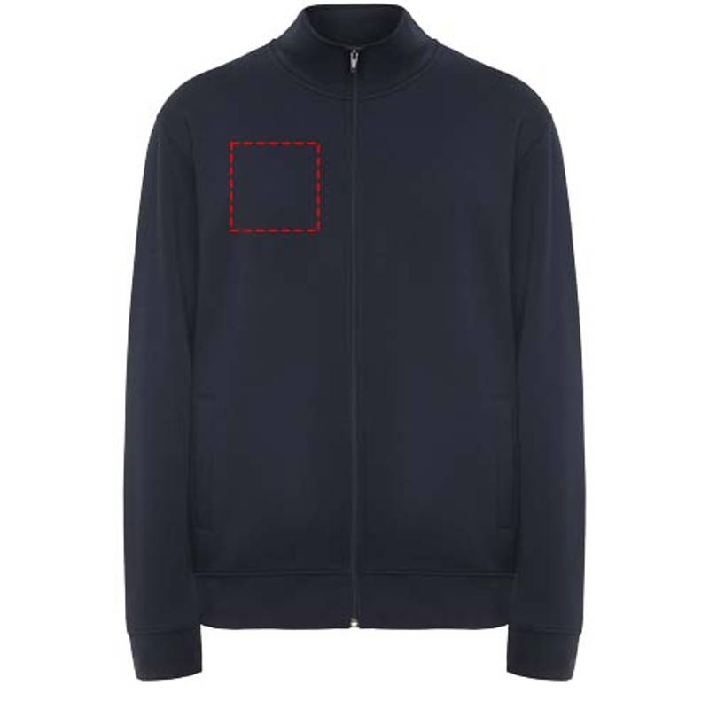 Ulan unisex celorozepínací svetr, modrá námořnická, S Ulan unisex celorozepínací svetr, modrá námořnická, S