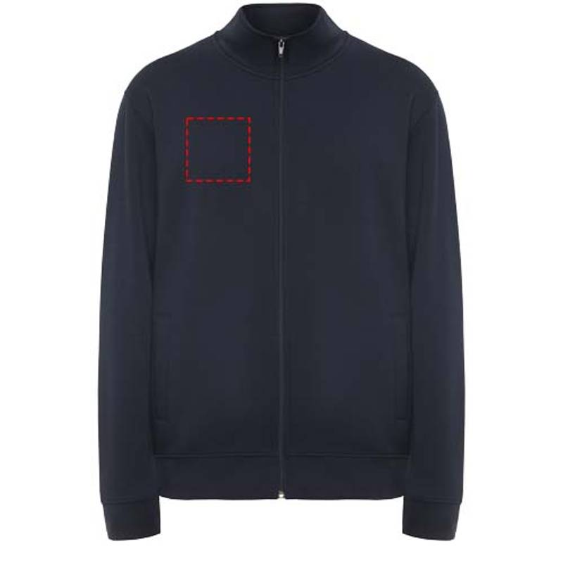 Ulan unisex celorozepínací svetr, modrá námořnická, S Ulan unisex celorozepínací svetr, modrá námořnická, S