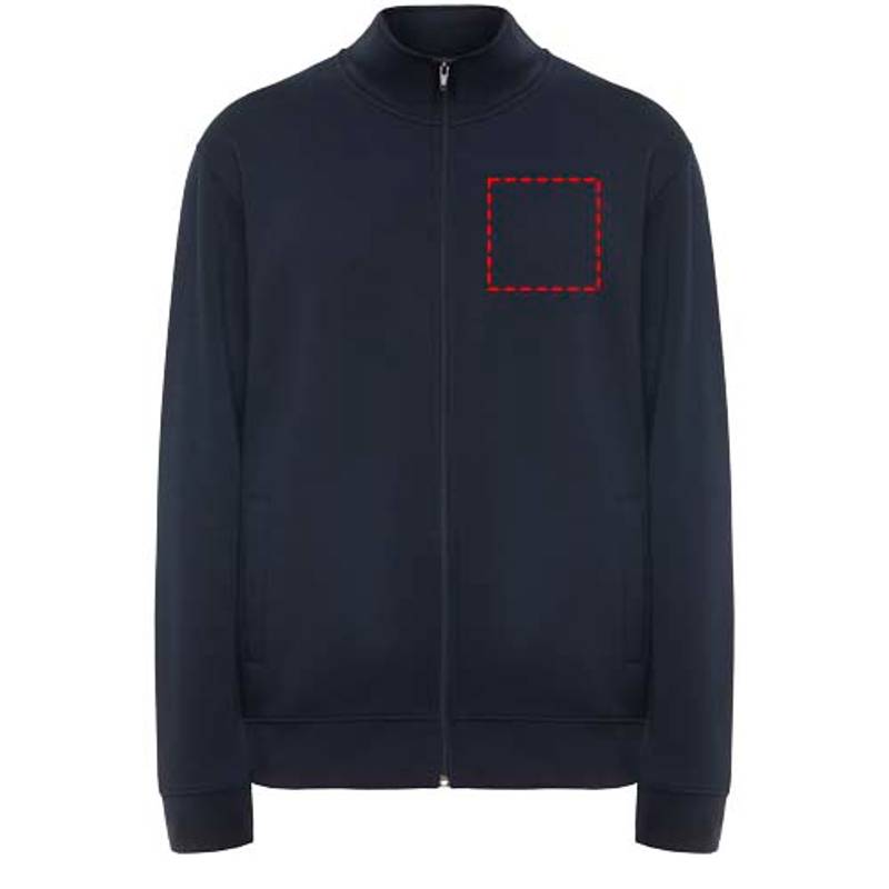 Ulan unisex celorozepínací svetr, modrá námořnická, S Ulan unisex celorozepínací svetr, modrá námořnická, S