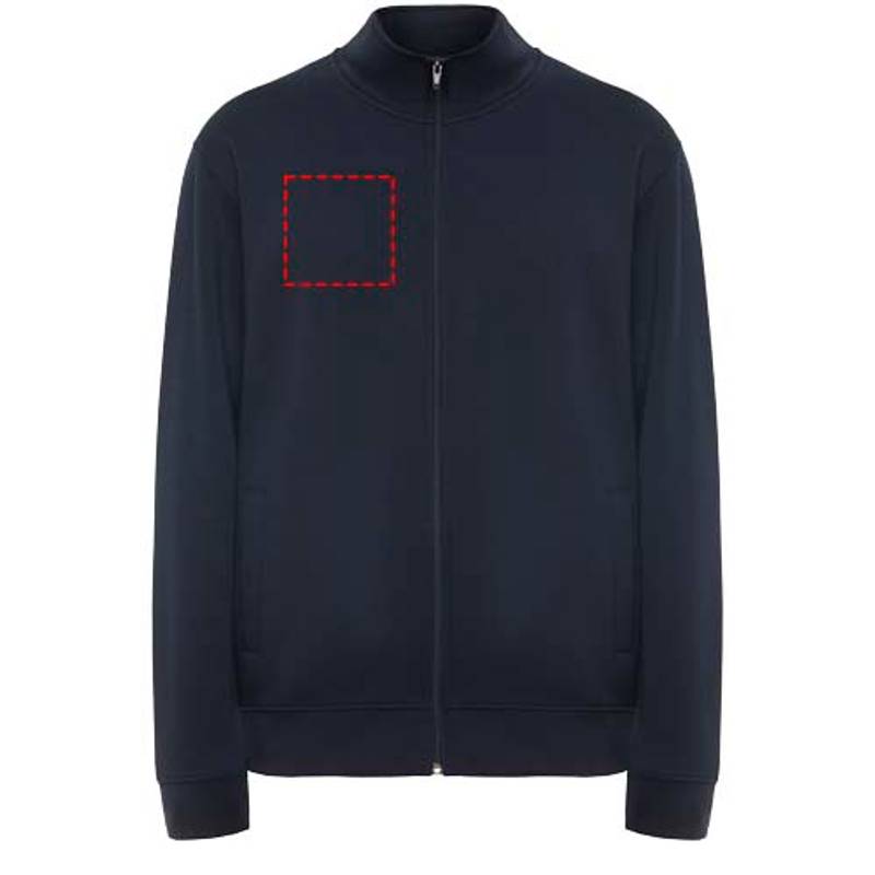 Ulan unisex celorozepínací svetr, modrá námořnická, S Ulan unisex celorozepínací svetr, modrá námořnická, S