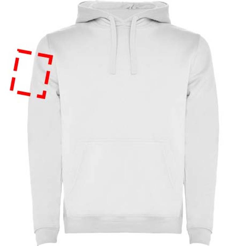 Urban pánska mikina s kapucňou, biela, XS Urban pánska mikina s kapucňou, biela, XS