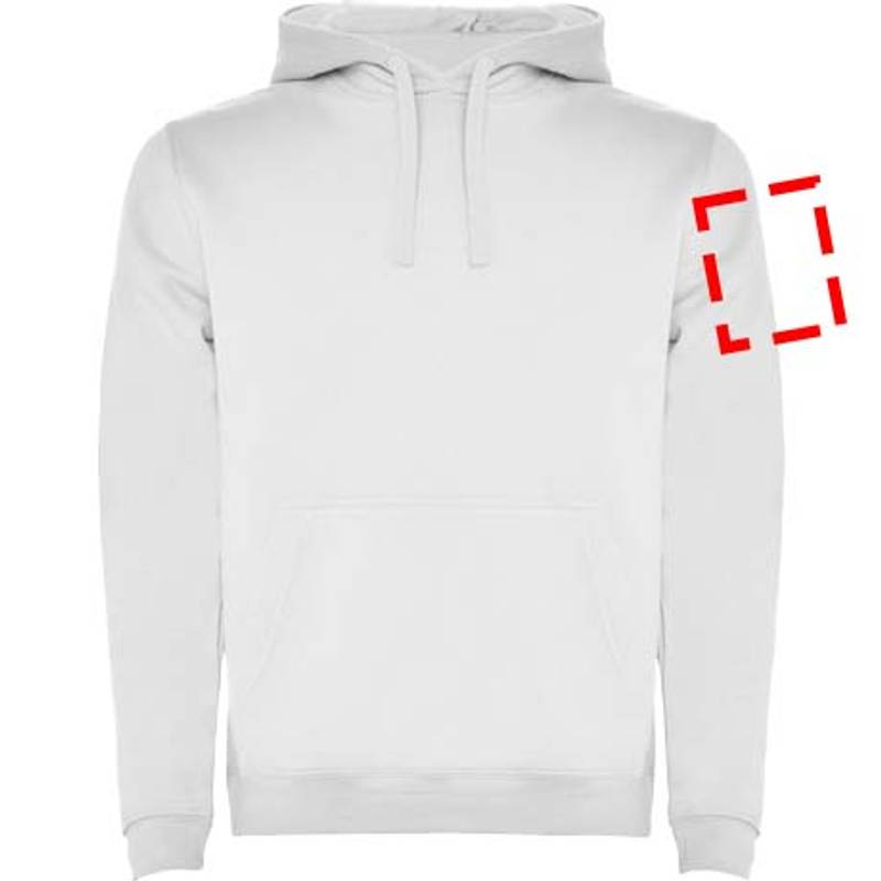 Urban pánska mikina s kapucňou, biela, XS Urban pánska mikina s kapucňou, biela, XS