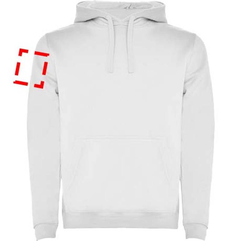 Urban pánska mikina s kapucňou, biela, XS Urban pánska mikina s kapucňou, biela, XS