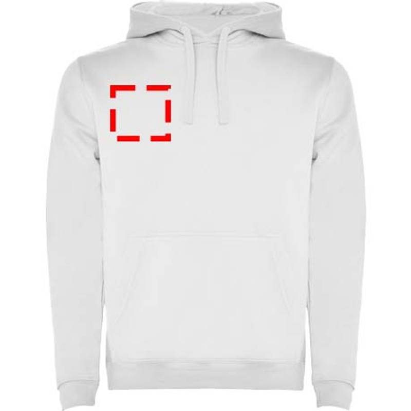 Urban pánska mikina s kapucňou, biela, XS Urban pánska mikina s kapucňou, biela, XS