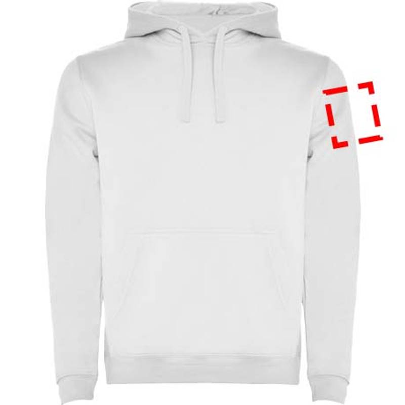 Urban pánska mikina s kapucňou, biela, XS Urban pánska mikina s kapucňou, biela, XS