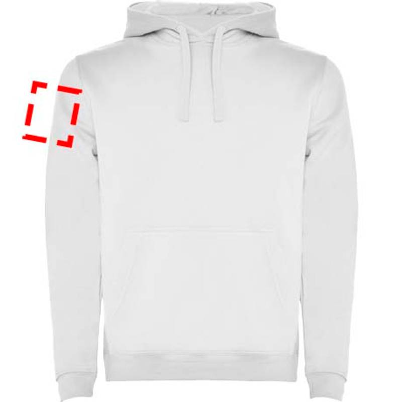 Urban pánska mikina s kapucňou, biela, XS Urban pánska mikina s kapucňou, biela, XS