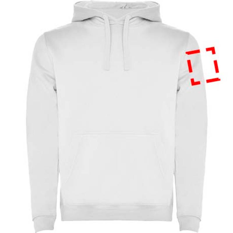 Urban pánska mikina s kapucňou, biela, XS Urban pánska mikina s kapucňou, biela, XS