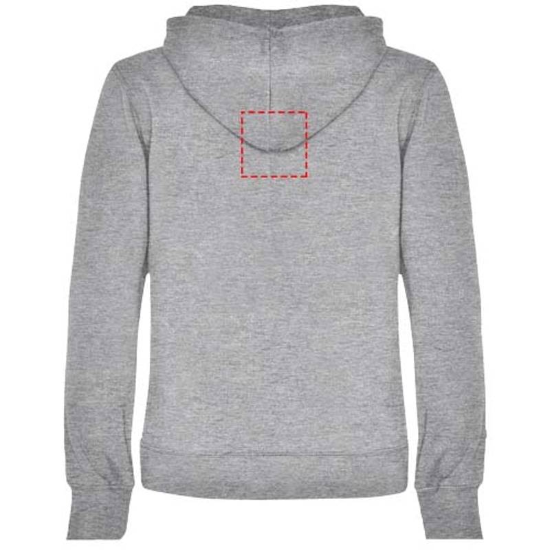 Urban dámska mikina s kapucňou, sivá Marl, S Urban dámska mikina s kapucňou, sivá Marl, S