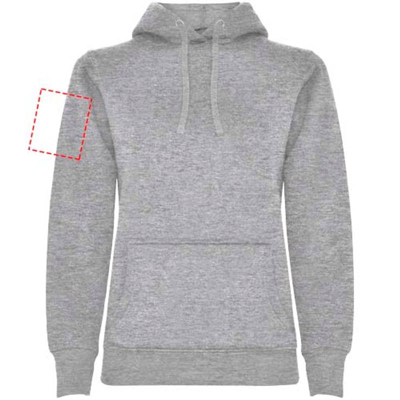 Urban dámska mikina s kapucňou, sivá Marl, S Urban dámska mikina s kapucňou, sivá Marl, S