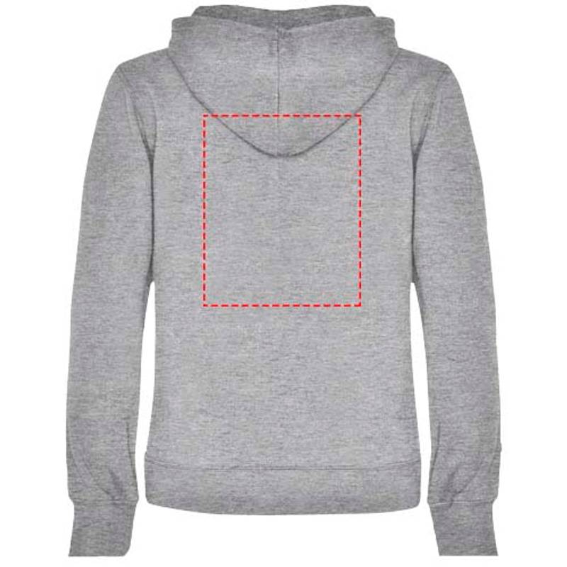 Urban dámska mikina s kapucňou, sivá Marl, S Urban dámska mikina s kapucňou, sivá Marl, S
