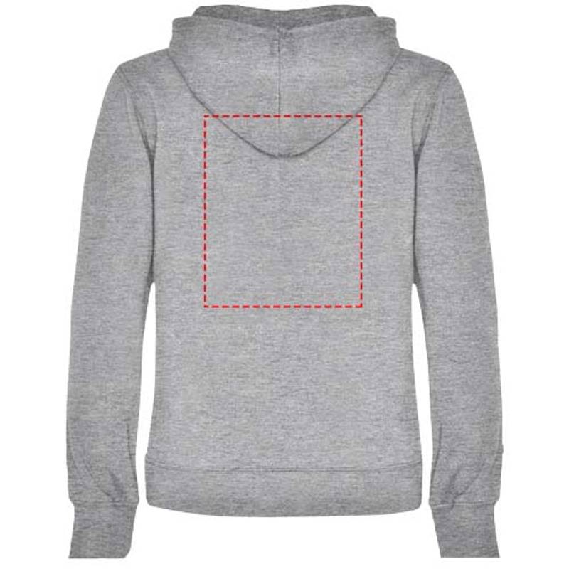 Urban dámska mikina s kapucňou, sivá Marl, S Urban dámska mikina s kapucňou, sivá Marl, S