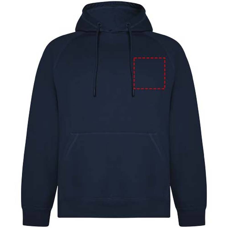 Vinson unisex mikina s kapucí, modrá námořnická, XS Vinson unisex mikina s kapucí, modrá námořnická, XS