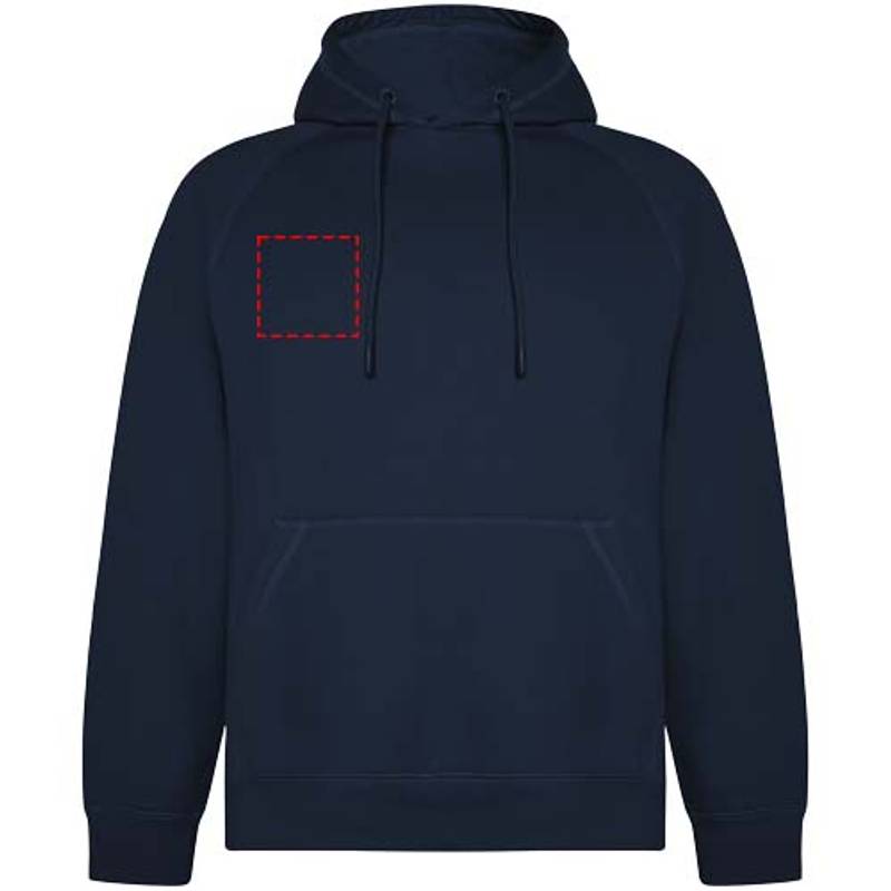 Vinson unisex mikina s kapucí, modrá námořnická, XS Vinson unisex mikina s kapucí, modrá námořnická, XS