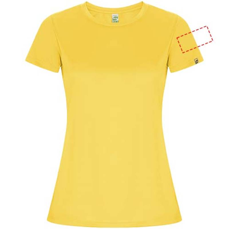 Imola dámske športové tričko s krátkym rukávom, žltá, S Imola dámske športové tričko s krátkym rukávom, žltá, S