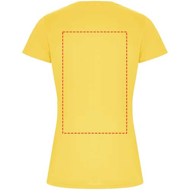 Imola dámske športové tričko s krátkym rukávom, žltá, S Imola dámske športové tričko s krátkym rukávom, žltá, S