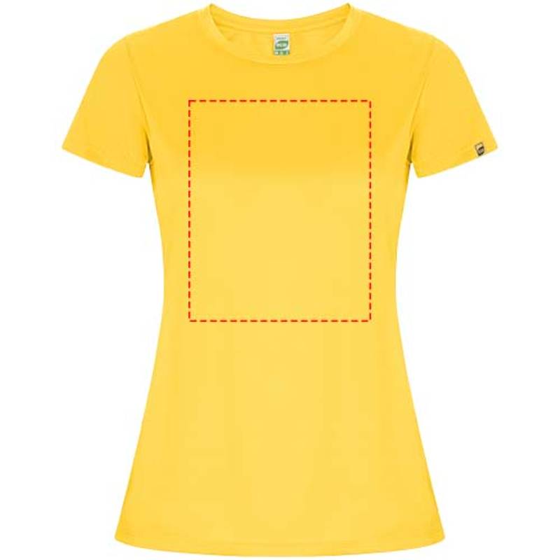 Imola dámske športové tričko s krátkym rukávom, žltá, S Imola dámske športové tričko s krátkym rukávom, žltá, S