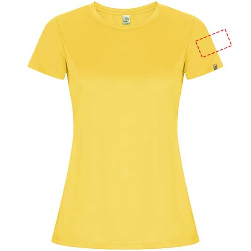 Imola dámske športové tričko s krátkym rukávom, žltá, S Imola dámske športové tričko s krátkym rukávom, žltá, S