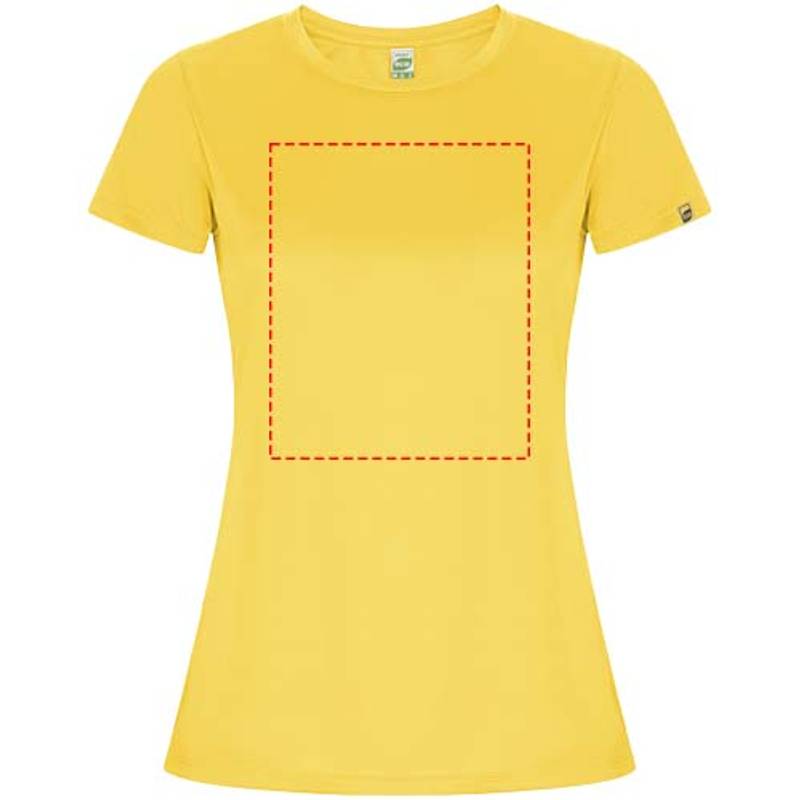 Imola dámske športové tričko s krátkym rukávom, žltá, S Imola dámske športové tričko s krátkym rukávom, žltá, S