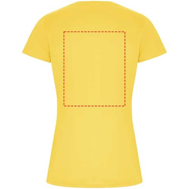 Imola dámske športové tričko s krátkym rukávom, žltá, S Imola dámske športové tričko s krátkym rukávom, žltá, S