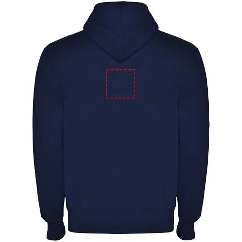 Montblanc unisex celorozopínacia mikina s kapucňou, modrá námornícka, S Montblanc unisex celorozopínacia mikina s kapucňou, modrá námornícka, S