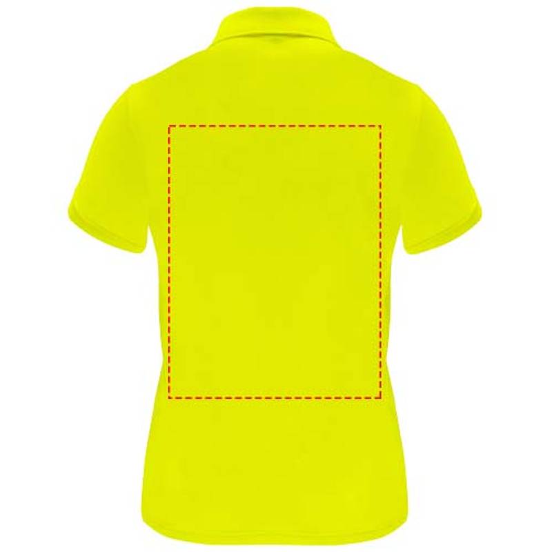 Monzha dámská sportovní polokošile s krátkým rukávem, žlutá Fluor, S Monzha dámská sportovní polokošile s krátkým rukávem, žlutá Fluor, S