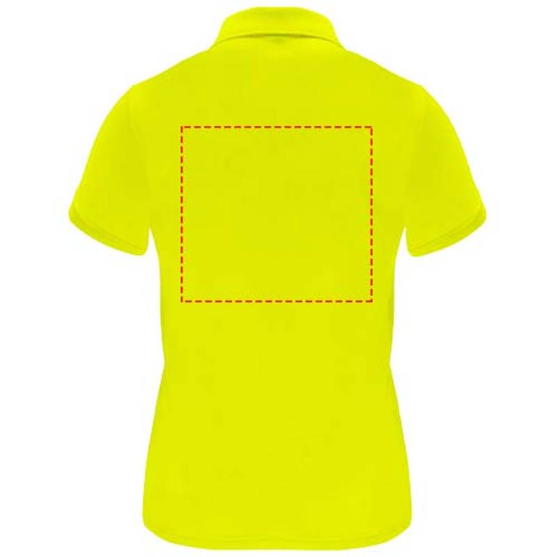 Monzha dámská sportovní polokošile s krátkým rukávem, žlutá Fluor, S Monzha dámská sportovní polokošile s krátkým rukávem, žlutá Fluor, S