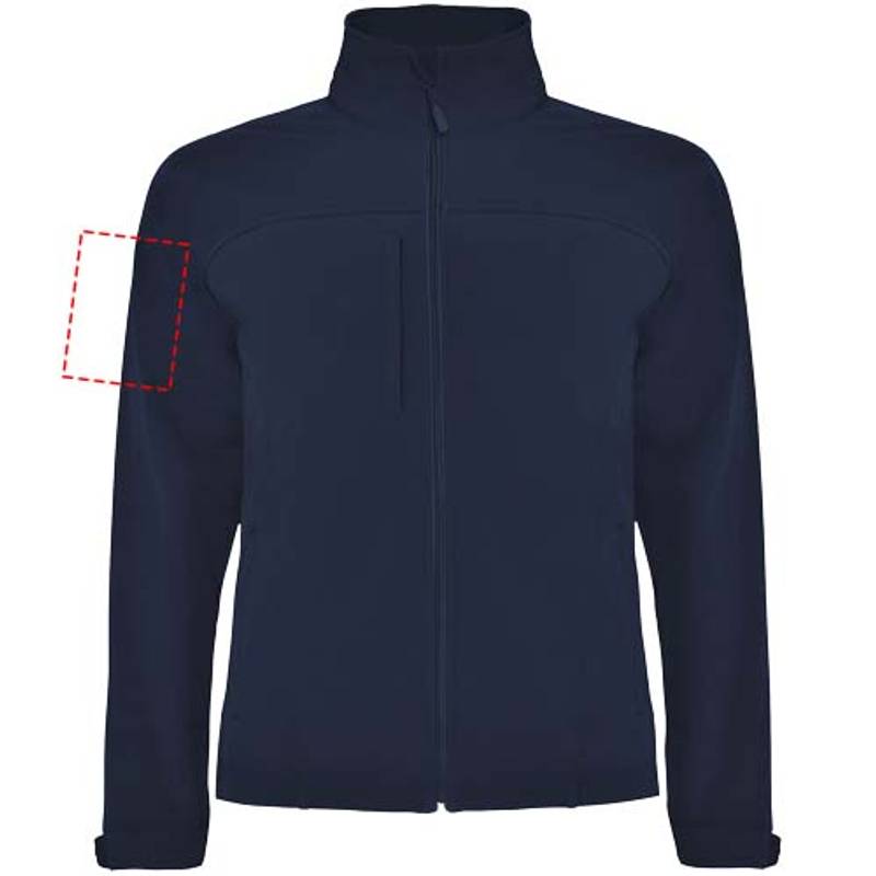 Rudolph unisex softshellová bunda, modrá námornícka, S Rudolph unisex softshellová bunda, modrá námornícka, S