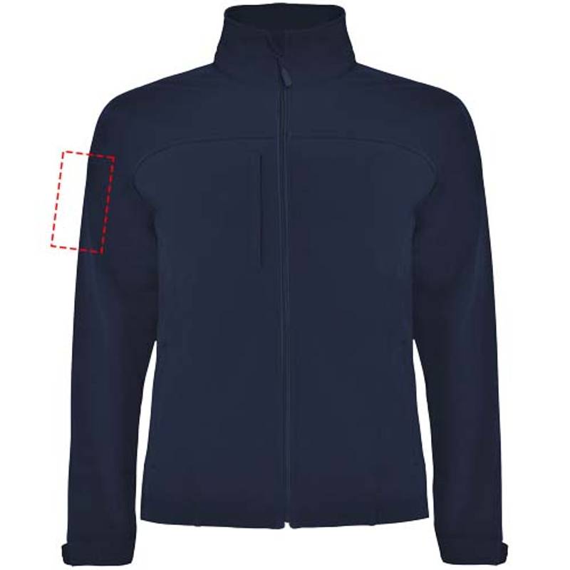 Rudolph unisex softshellová bunda, modrá námornícka, S Rudolph unisex softshellová bunda, modrá námornícka, S