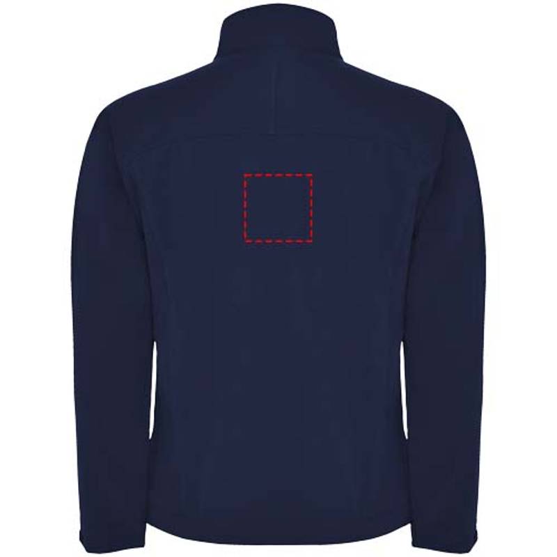 Rudolph unisex softshellová bunda, modrá námornícka, S Rudolph unisex softshellová bunda, modrá námornícka, S